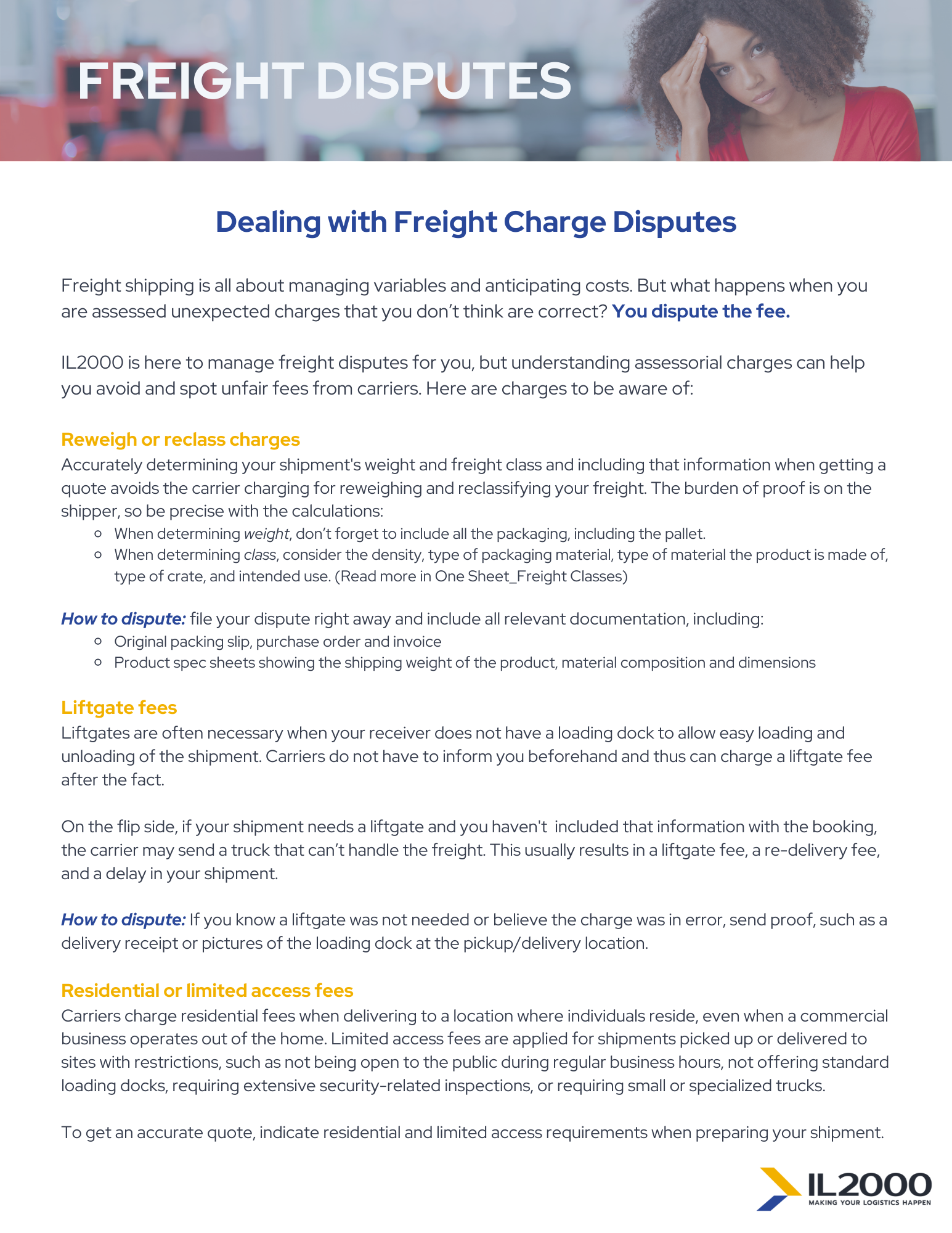 One Sheet_Freight Disputes