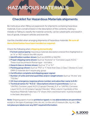 One Sheet_Hazardous Materials